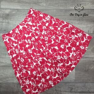 Talbots Petite Floral Pleated Skirt Size 2P